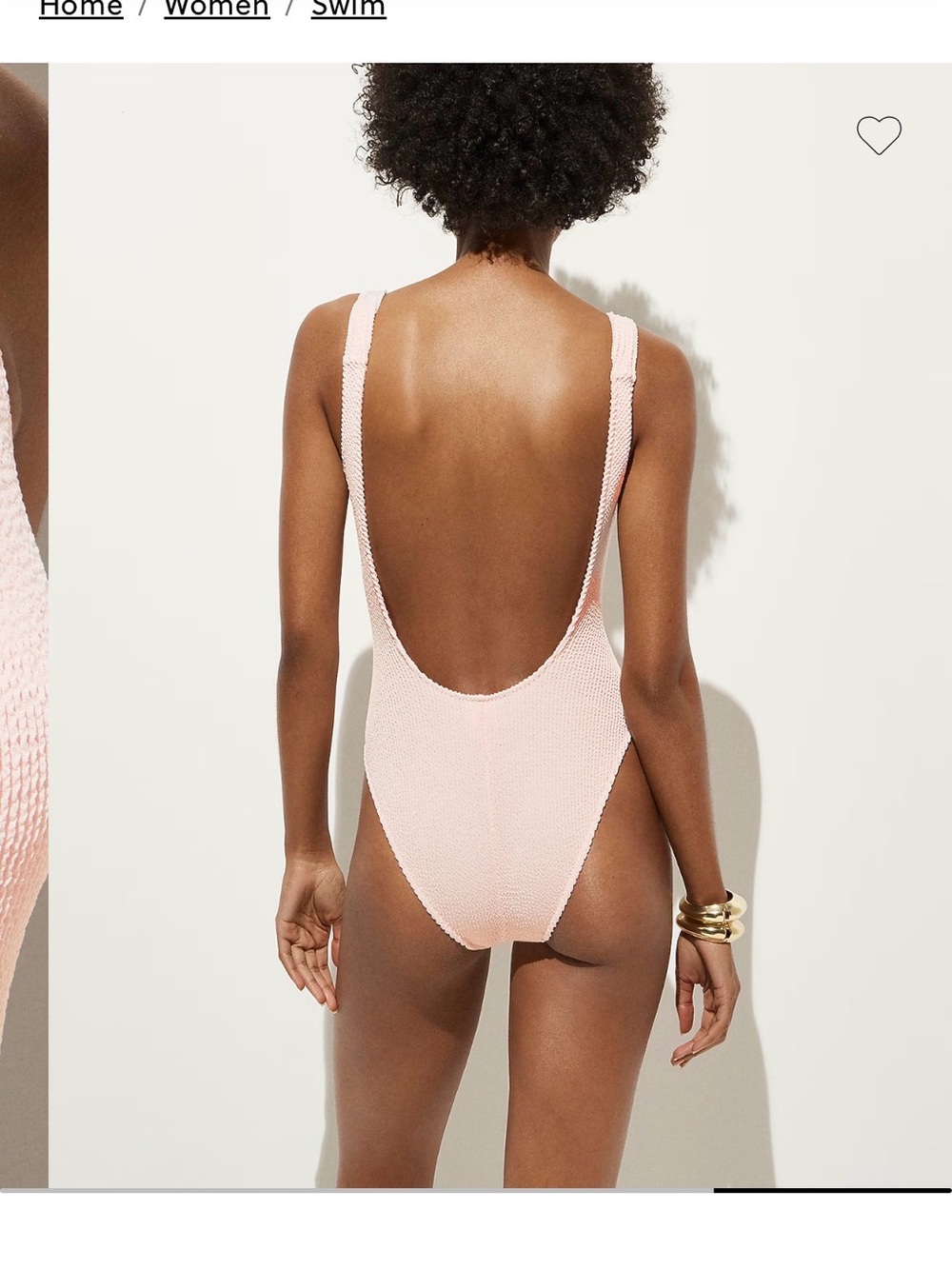 Claudia scrunchie one piece MARINER STRIPE